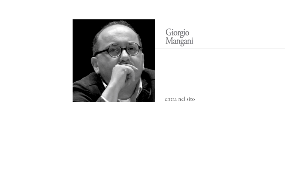 Giorgio Mangani - consulente editoriale